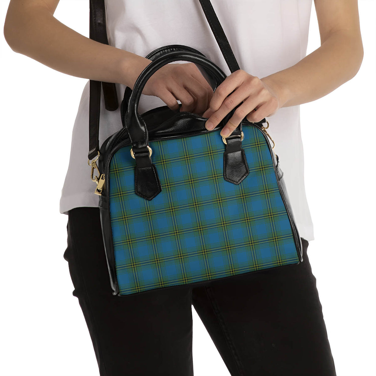 Oliver Tartan Shoulder Handbags - Tartan Vibes Clothing