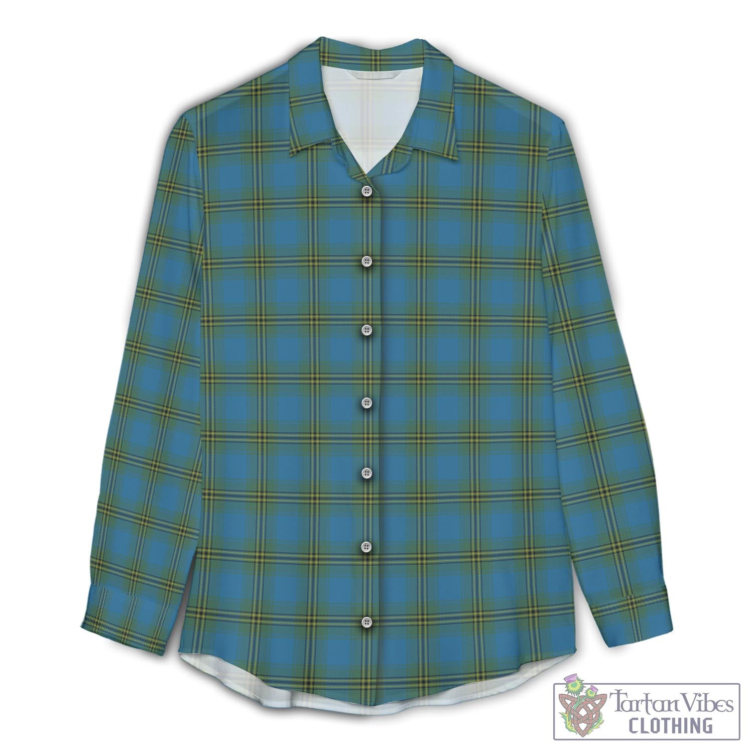 Oliver Tartan Womens Casual Shirt