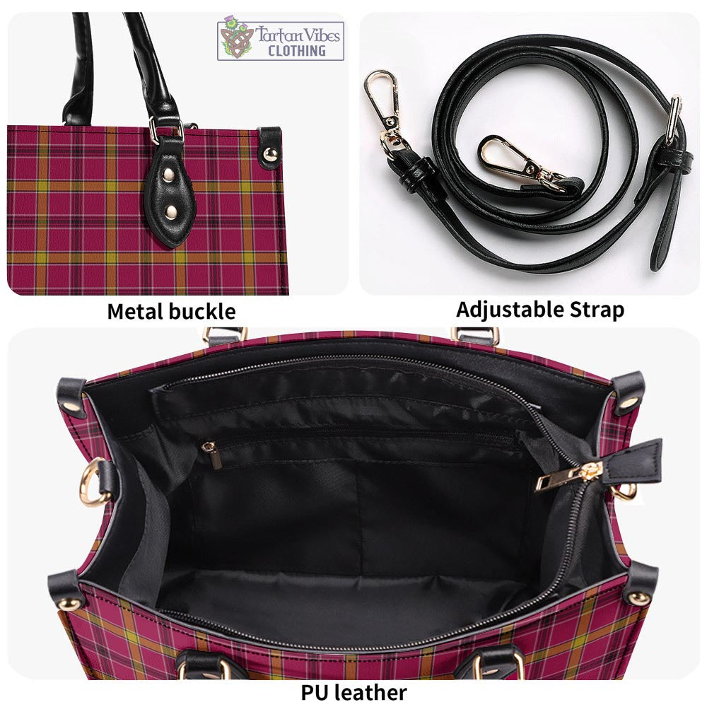 O'Meehan Tartan Luxury Leather Handbags - Tartan Vibes Clothing