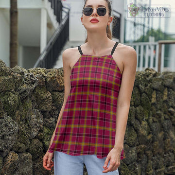 O'Meehan Tartan Loose Halter Neck Camisole