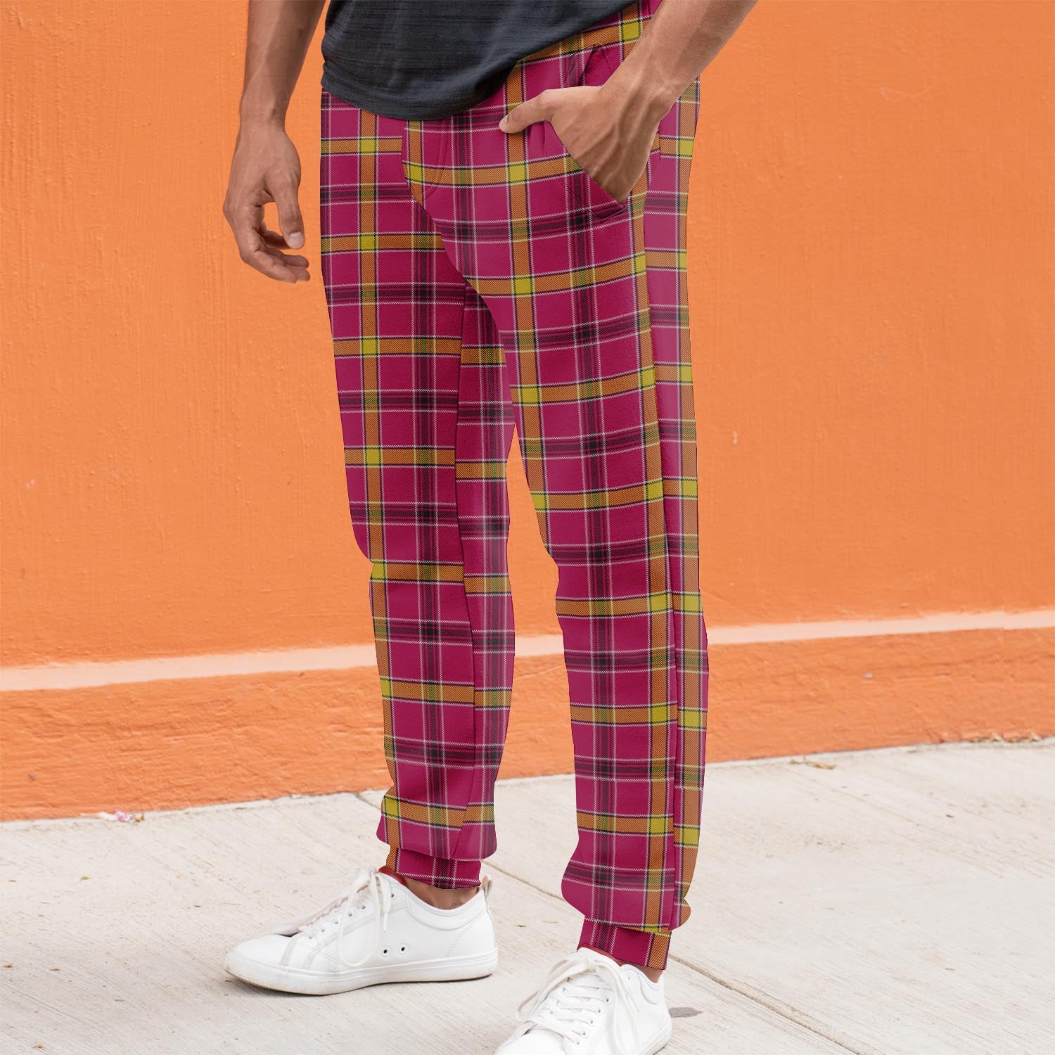 O'Meehan Tartan Joggers Pants S - Tartan Vibes Clothing