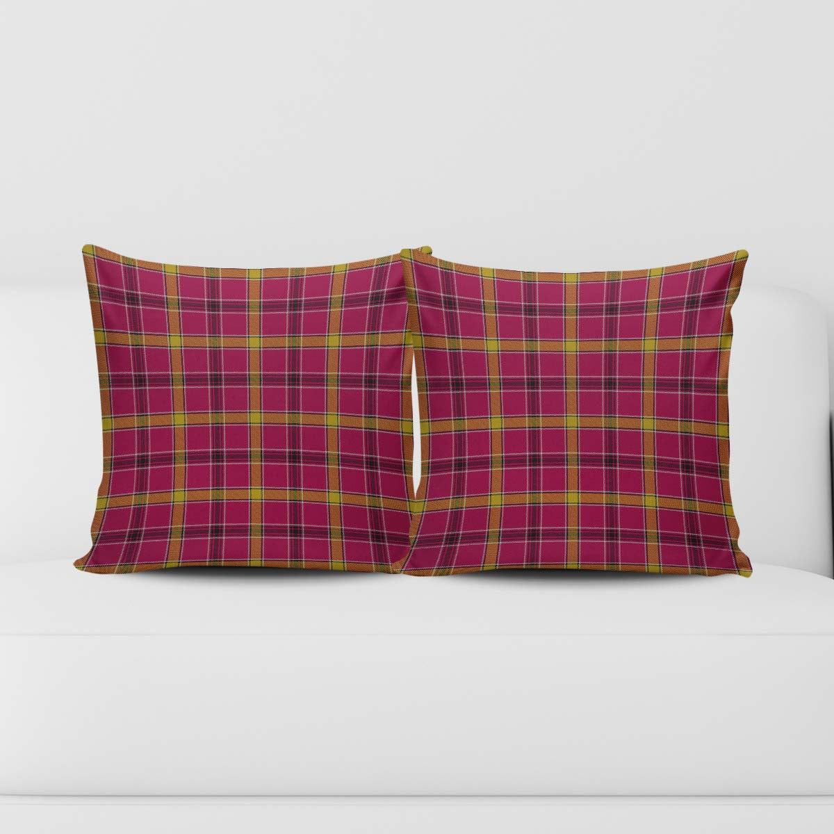 O'Meehan Tartan Pillow Cover Square Pillow Cover - Tartanvibesclothing