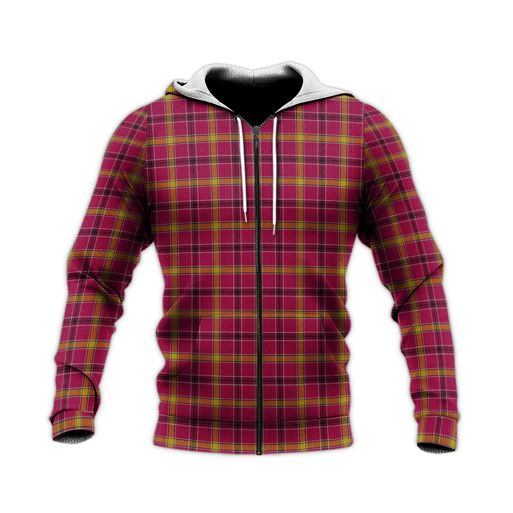 omeehan-tartan-knitted-hoodie