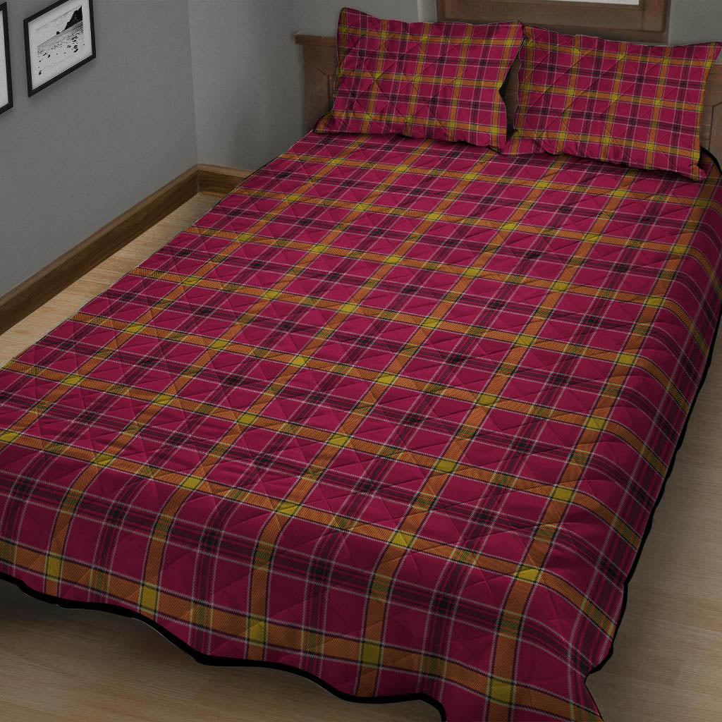 O'Meehan Tartan Quilt Bed Set - Tartan Vibes Clothing