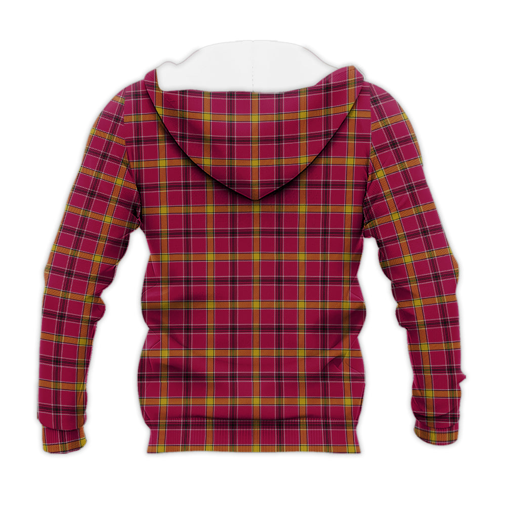 omeehan-tartan-knitted-hoodie