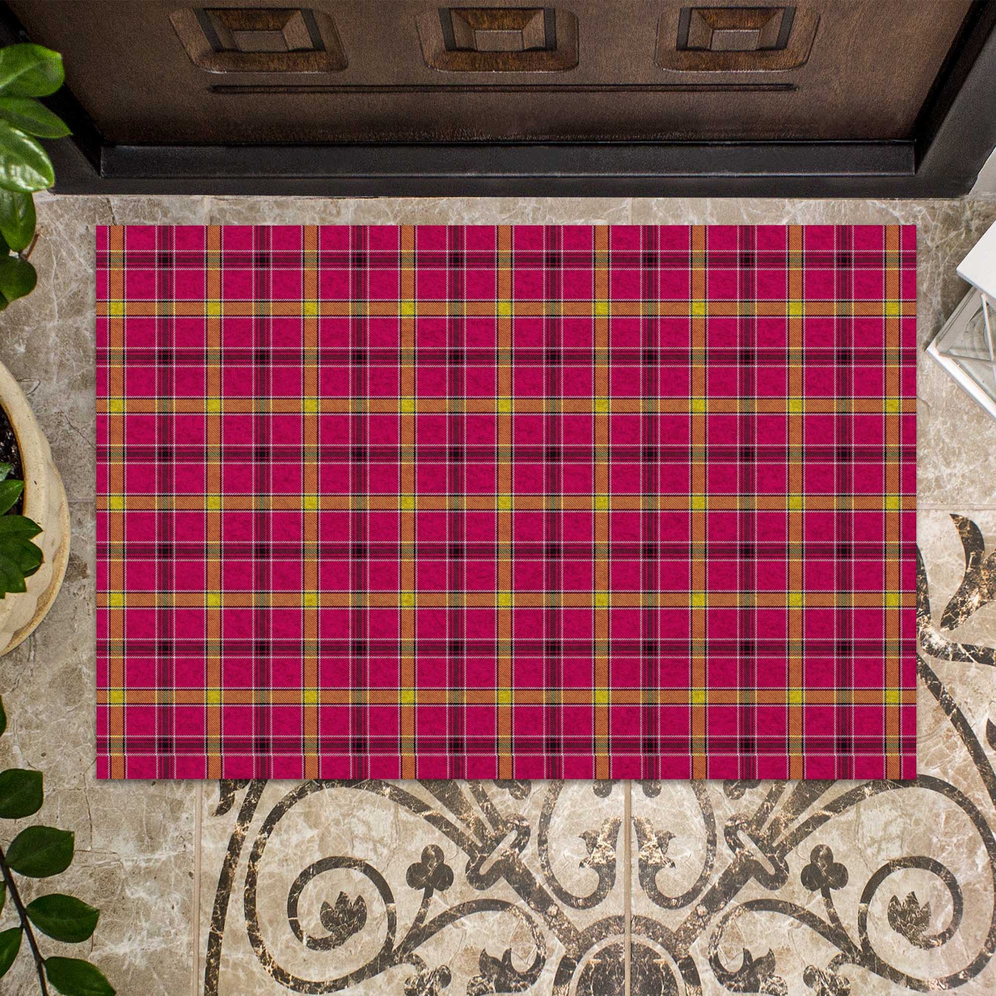 O'Meehan Tartan Door Mat - Tartanvibesclothing