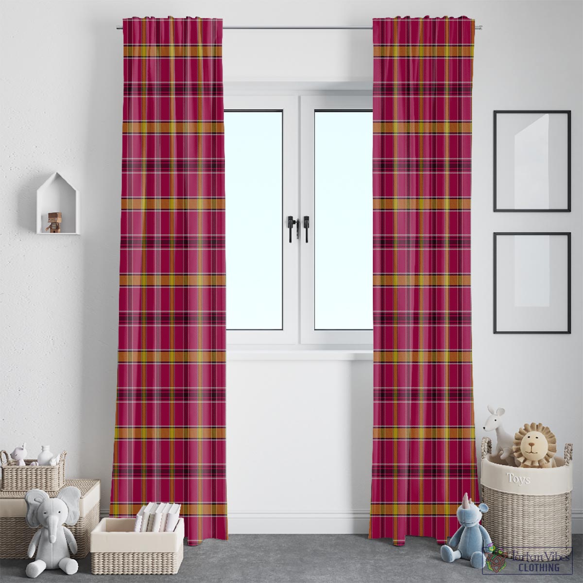 O'Meehan Tartan Window Curtain