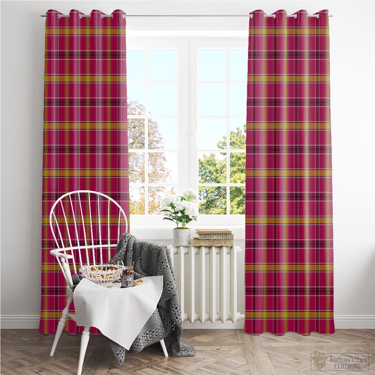 O'Meehan Tartan Window Curtain