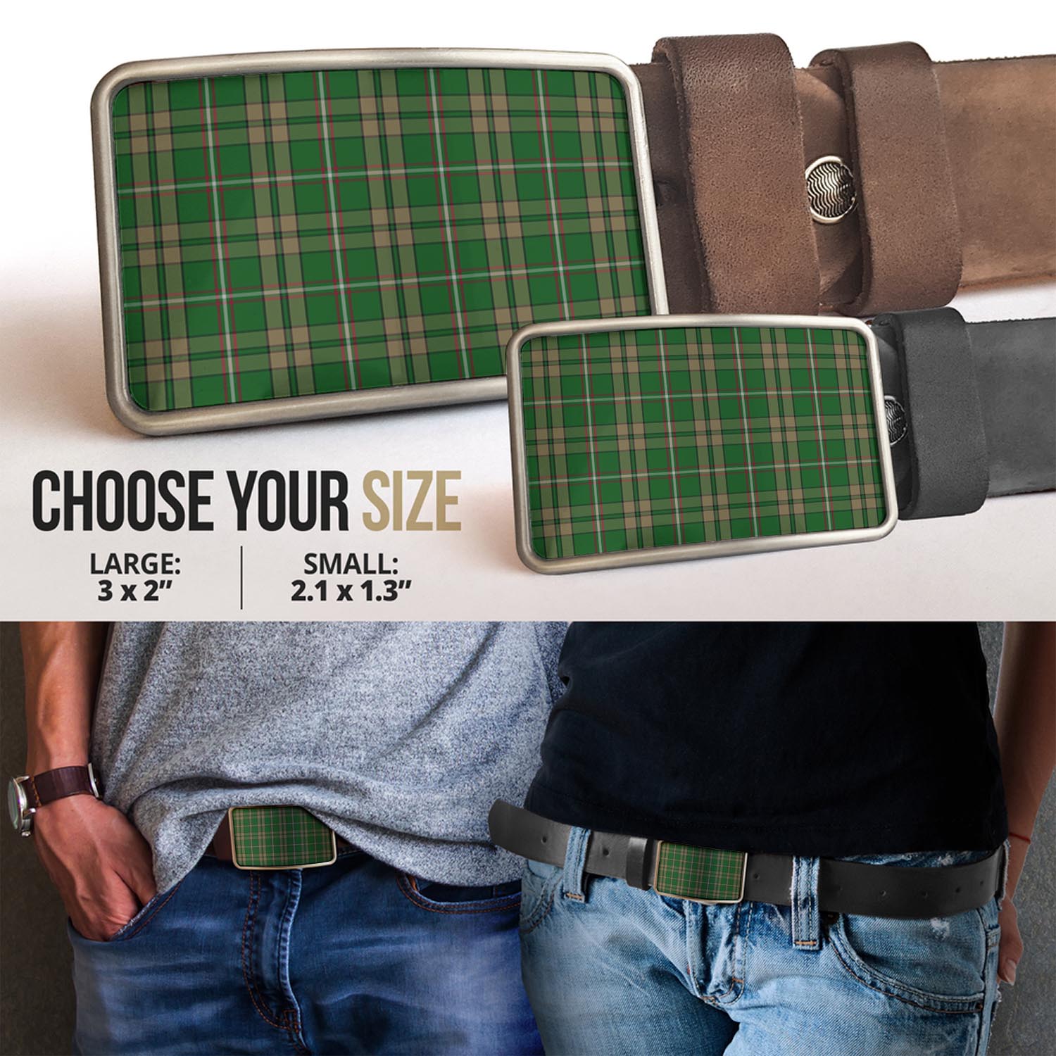 Tartan Vibes Clothing O'Neill Cliffford (Neill Cliffford) Ancient Tartan Belt Buckles