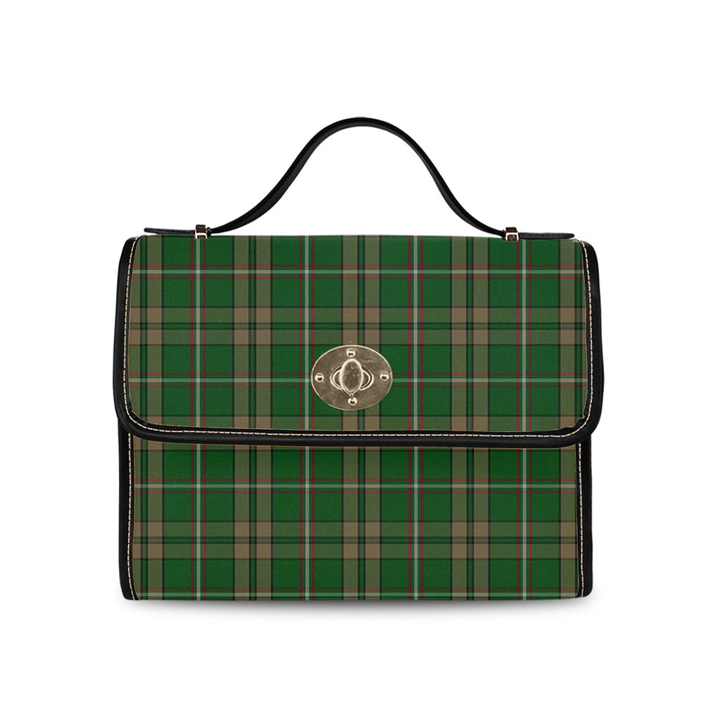 Tartan Vibes Clothing O'Neill Cliffford (Neill Cliffford) Ancient Tartan Leather Strap Waterproof Canvas Bag