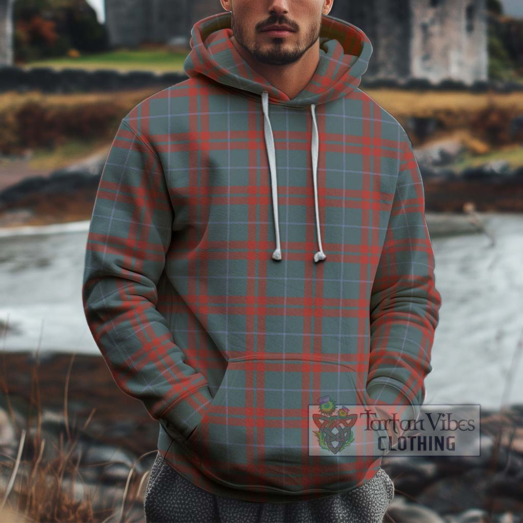 O'Neill Red (Neill Red) Weathered Tartan Cotton Hoodie Pullover Hoodie XS - Tartan Vibes Clothing