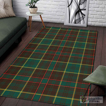 Ontario Province Canada Tartan Area Rug