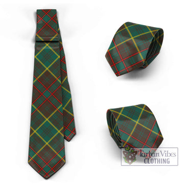 Ontario Province Canada Tartan Classic Necktie Cross Style