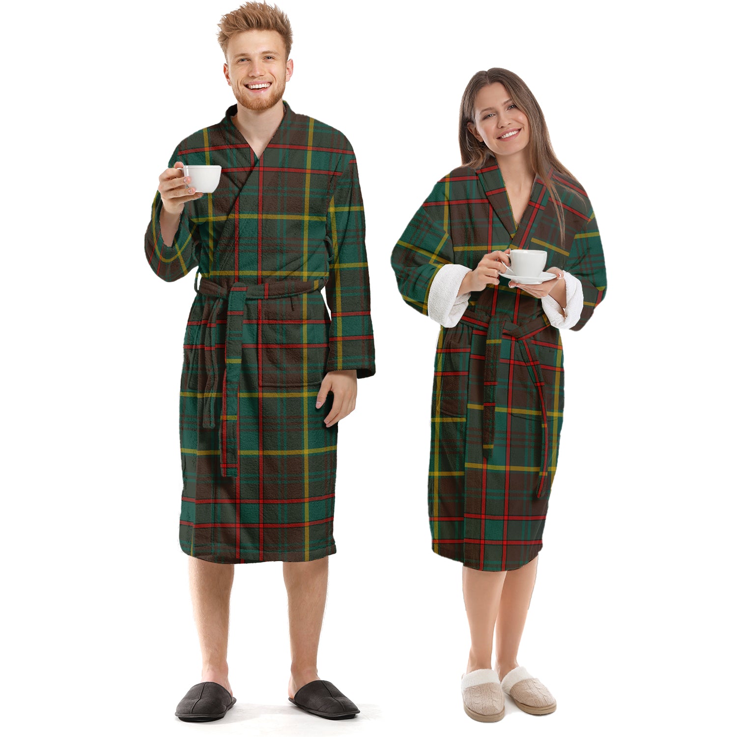 ontario-province-canada-tartan-bathrobe