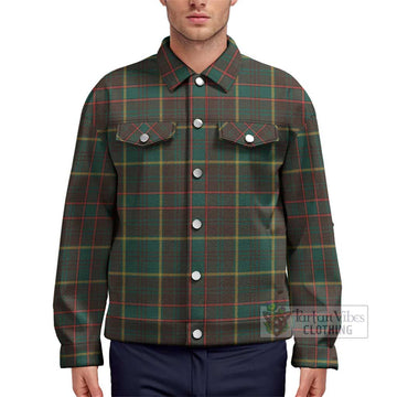 Ontario Province Canada Tartan Unisex Lapel Cotton Jacket