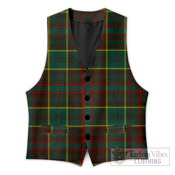 Ontario Province Canada Tartan Men's Sleeveless Suit Vest