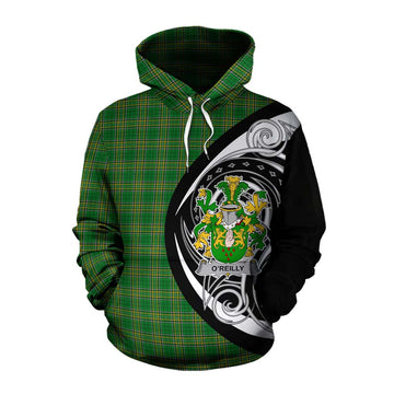 O'Reilly Irish Clan Cotton Hoodie Celtic Circle Style Pullover Hoodie XS - Tartan Vibes Clothing