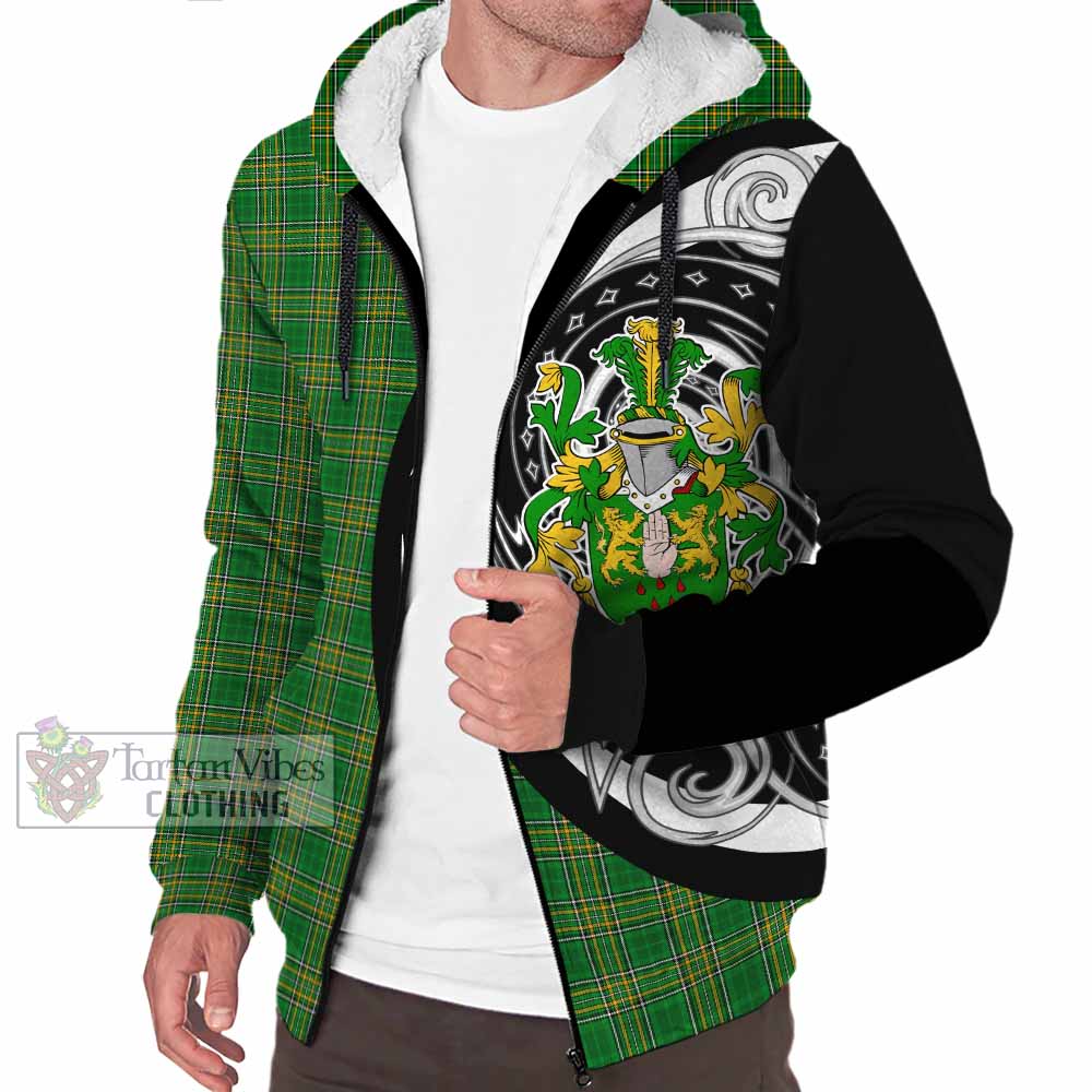 O'Reilly Irish Clan Sherpa Hoodie Celtic Circle Style - Tartan Vibes Clothing