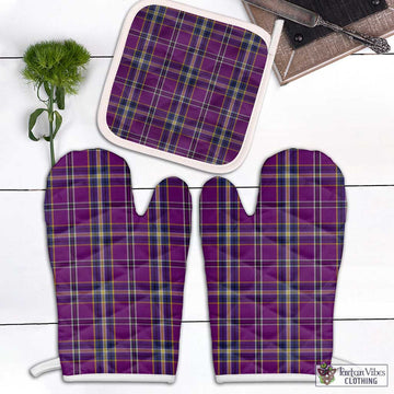 O'Riagain Tartan Combo Oven Mitt & Pot-Holder White - Tartan Vibes Clothing