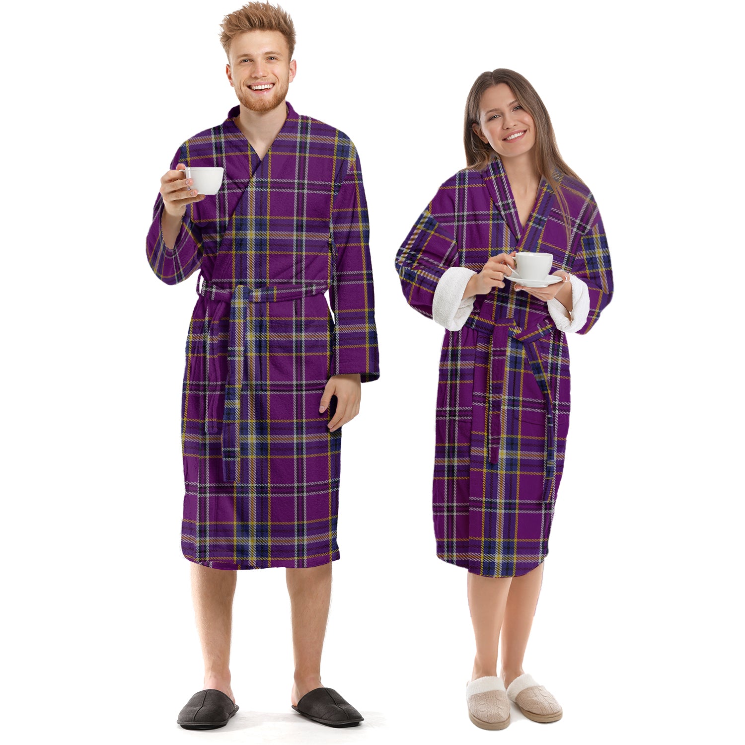 O'Riagain Tartan Bathrobe Unisex S - Tartan Vibes Clothing