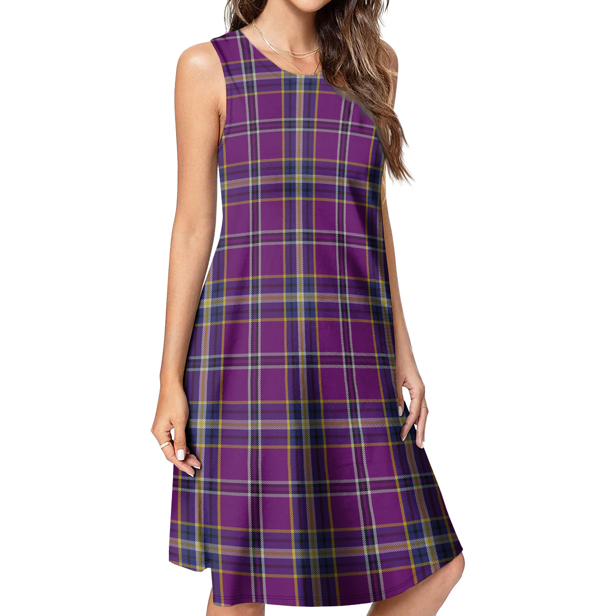 O'Riagain Tartan Womens Casual Dresses 4XL - Tartan Vibes Clothing