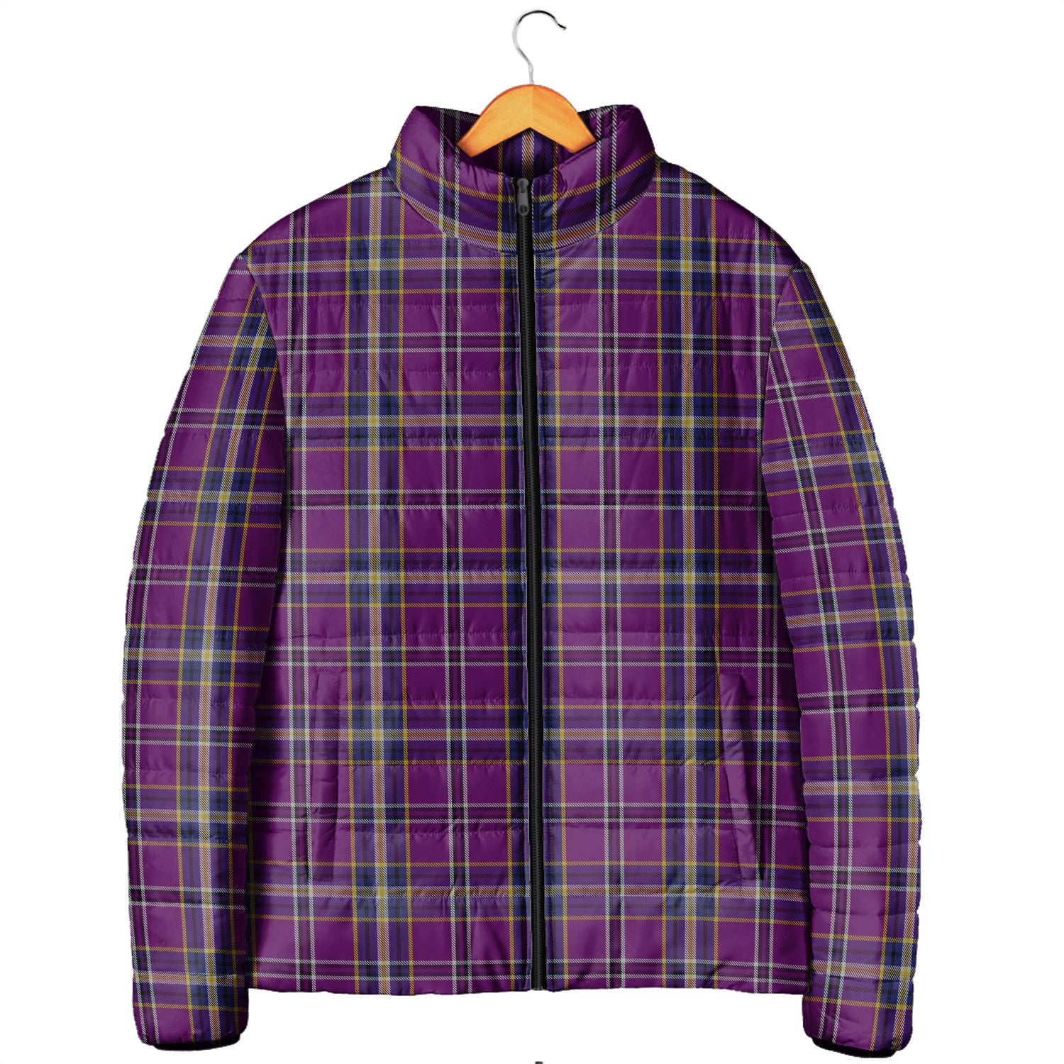 O'Riagain Tartan Padded Jacket Men's Padded Jacket - Tartan Vibes Clothing