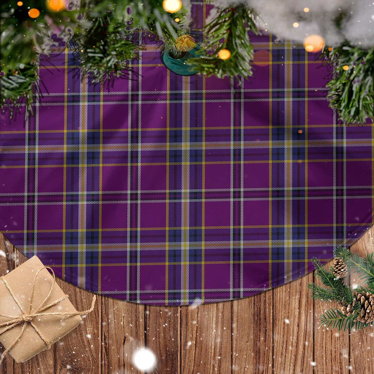 O'Riagain Tartan Christmas Tree Skirt - Tartan Vibes Clothing