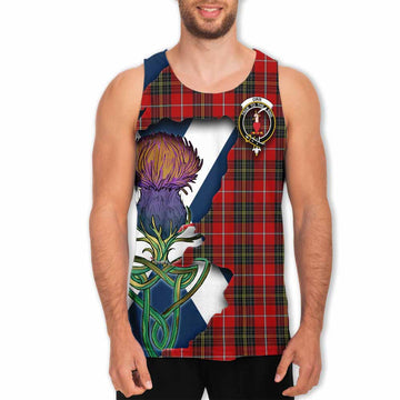 Orr Tartan Family Crest Men's Tank Top Scottish Thistle Celtic Inspired Men - Tartan Vibes Clothing