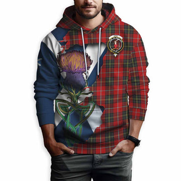 Orr Tartan Family Crest Hoodie Scottish Thistle Celtic Inspired Pullover Hoodie - Tartan Vibes Clothing