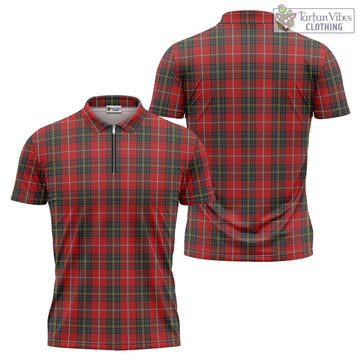 Orr Tartan Zipper Polo Shirt