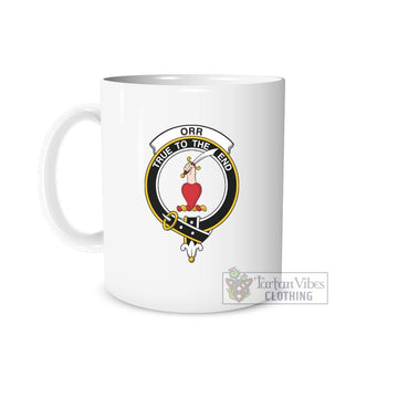 Orr Family Crest Ceramic Mug