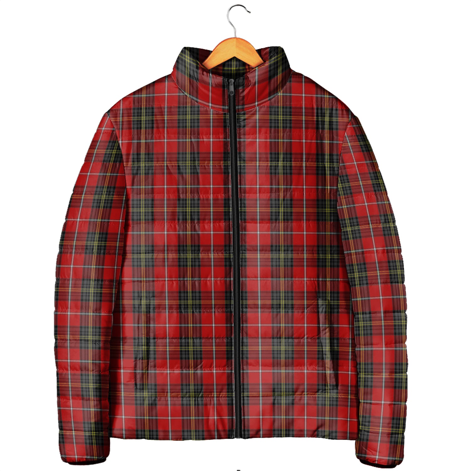 Orr Tartan Padded Jacket Men's Padded Jacket - Tartan Vibes Clothing