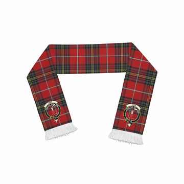 Orr Tartan Ruffneck Scarf with Family Crest One Size 67.7*6.7 inches - Tartan Vibes Clothing