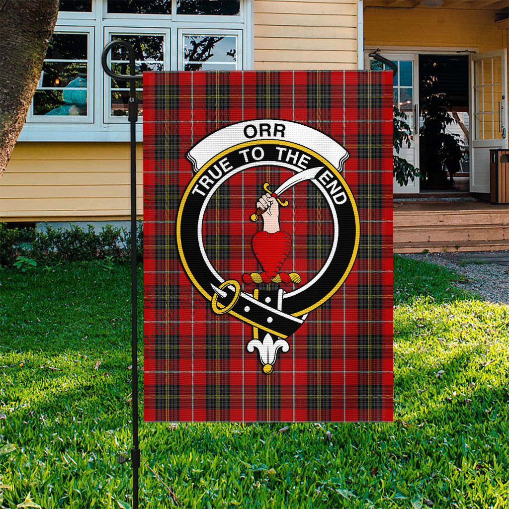 Orr Tartan Flag with Family Crest - Tartan Vibes Clothing