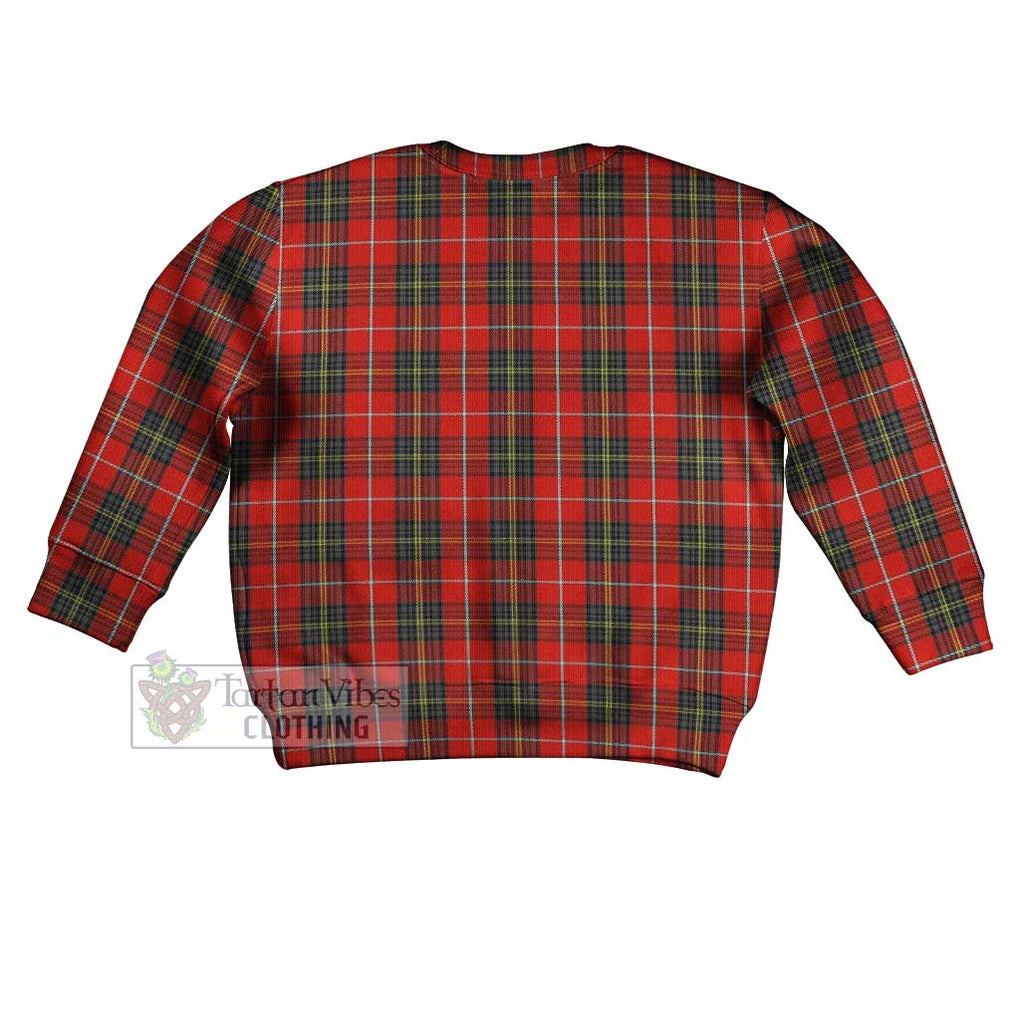 Tartan Vibes Clothing Orr Tartan Kid Ugly Sweater with Family Crest