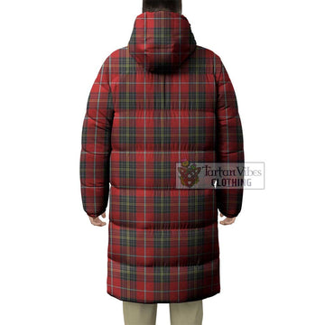 Orr Tartan Long Down Jacket