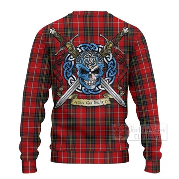 Orr Tartan Ugly Sweater with Family Crest Celtic Skull Style