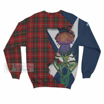 Orr Tartan Family Crest Sweatshirt Scottish Thistle Celtic Inspired - Tartan Vibes Clothing