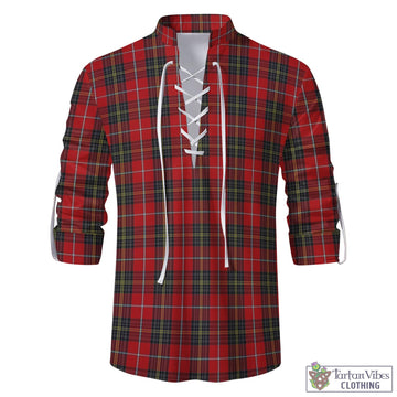 Orr Tartan Men's Scottish Traditional Jacobite Ghillie Kilt Shirt