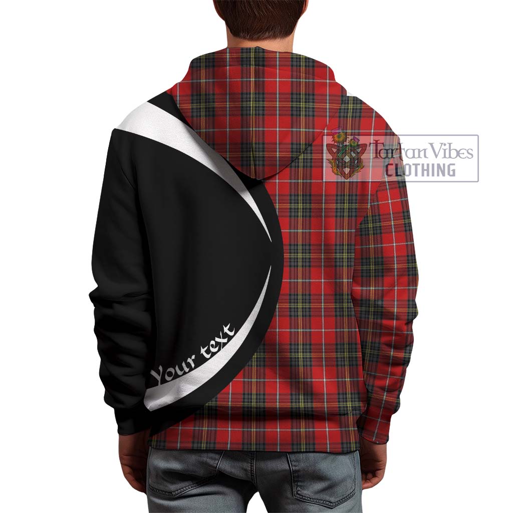 Orr Tartan Hoodie with Family Crest Circle Style - Tartan Vibes Clothing