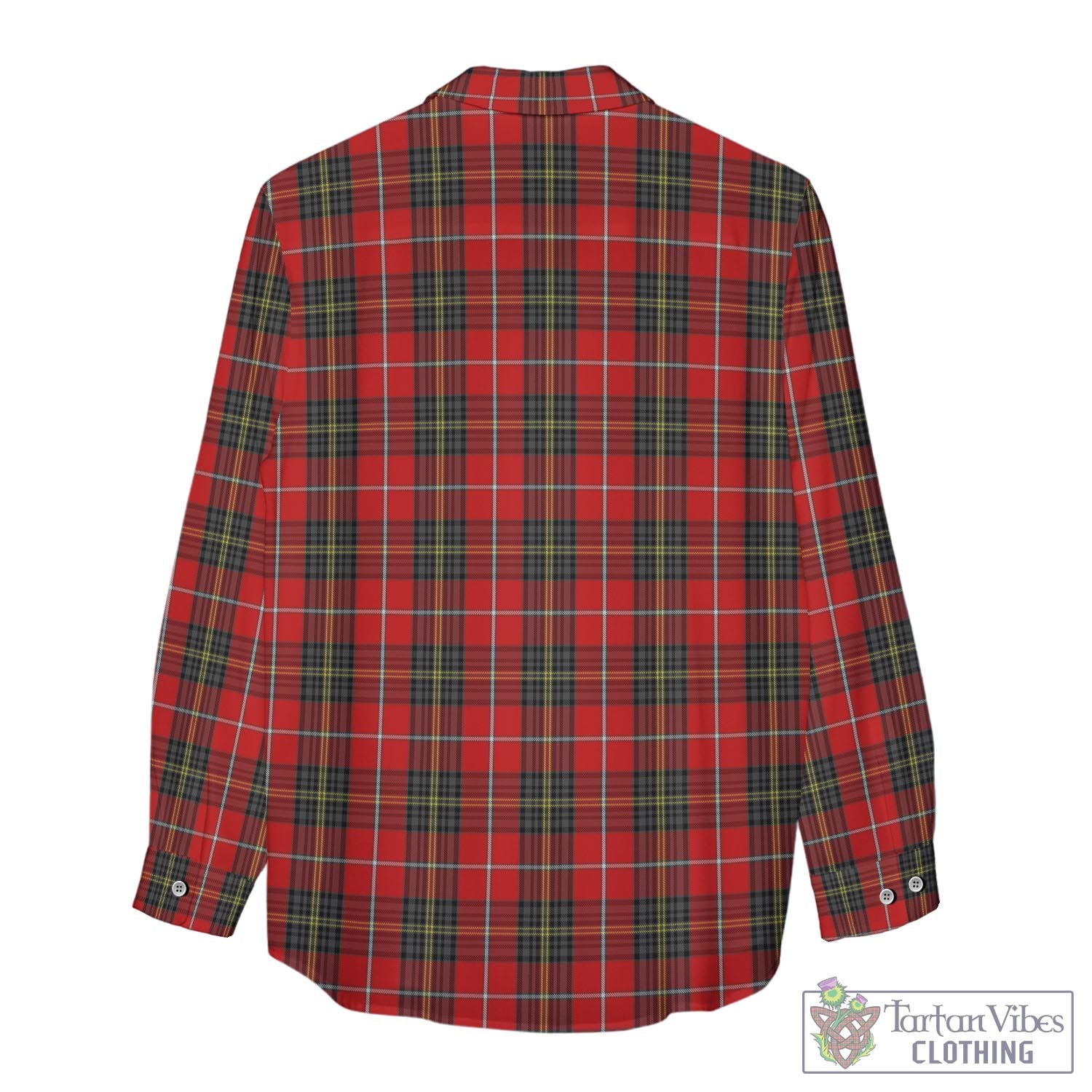 Tartan Vibes Clothing Orr Tartan Womens Casual Shirt with Family Crest