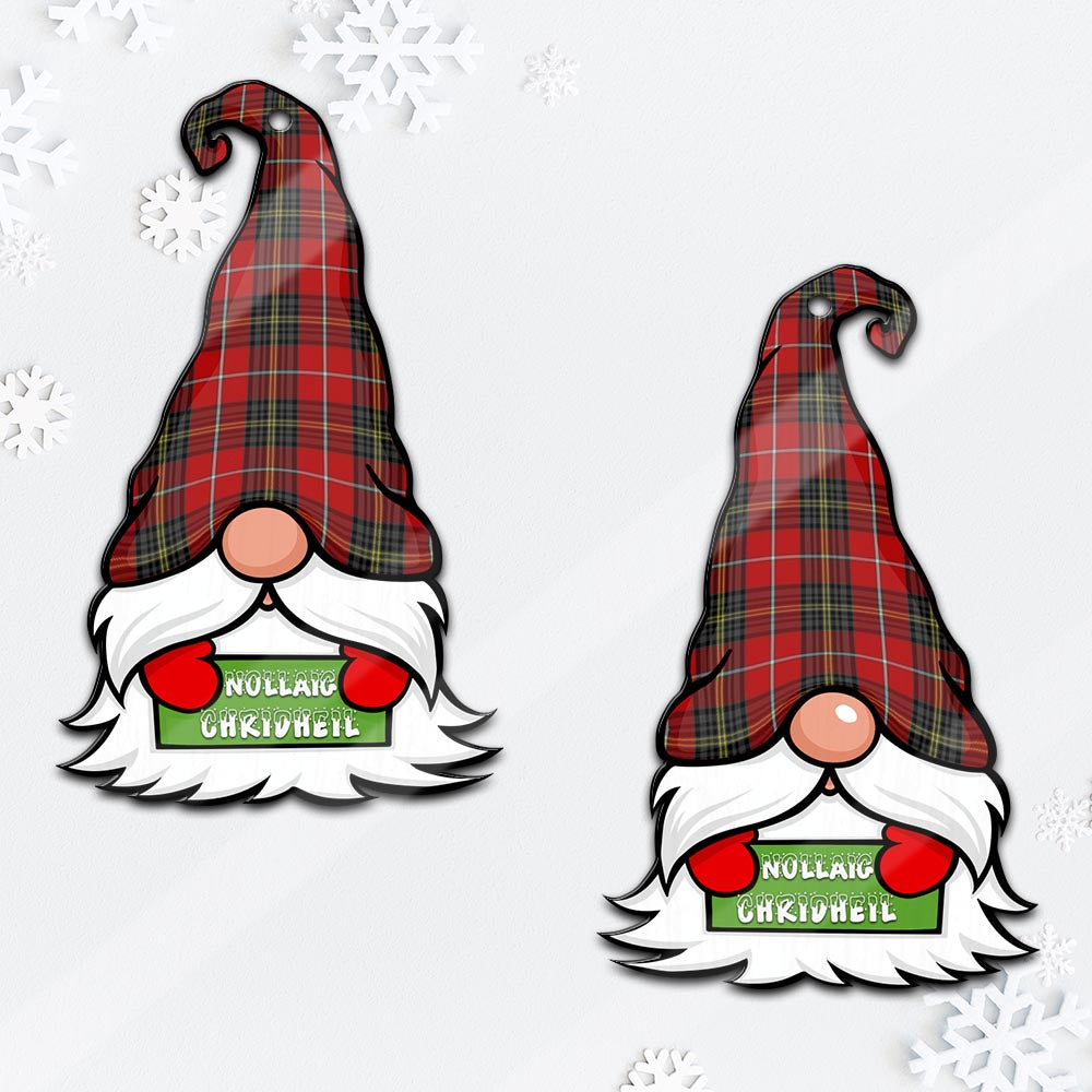 Orr Gnome Christmas Ornament with His Tartan Christmas Hat - Tartan Vibes Clothing