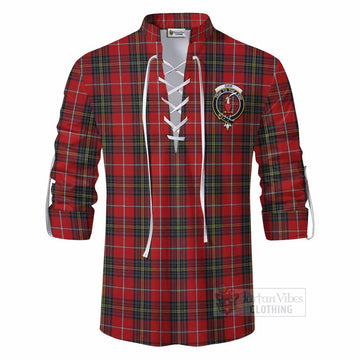 Orr Tartan Ghillie Kilt Shirt with Family Crest DNA In Me Style