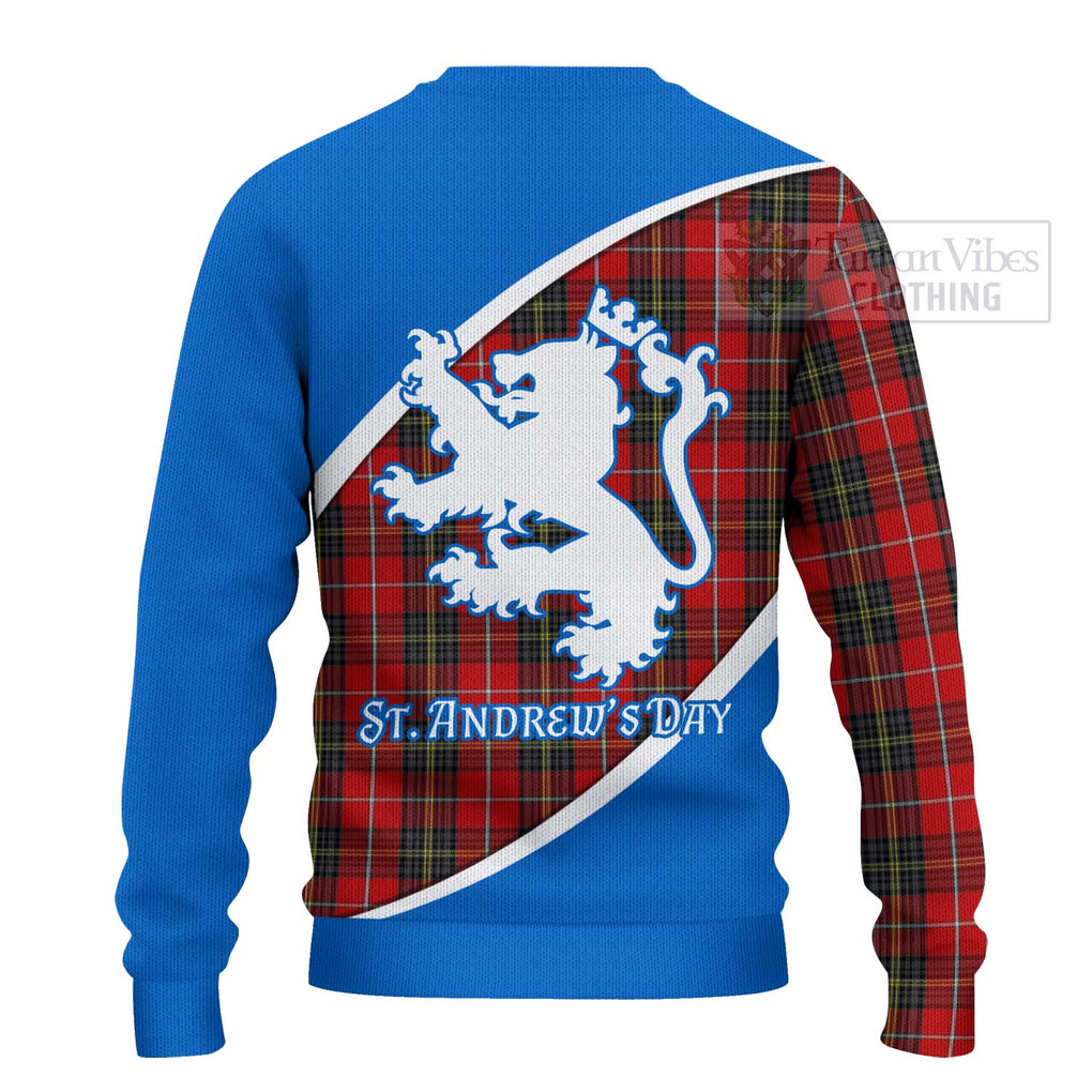 Tartan Vibes Clothing Orr Family Crest Tartan Knitted Sweater Celebrate Saint Andrew's Day in Style