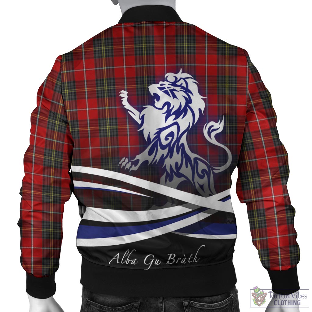 Tartan Vibes Clothing Orr Tartan Bomber Jacket with Alba Gu Brath Regal Lion Emblem