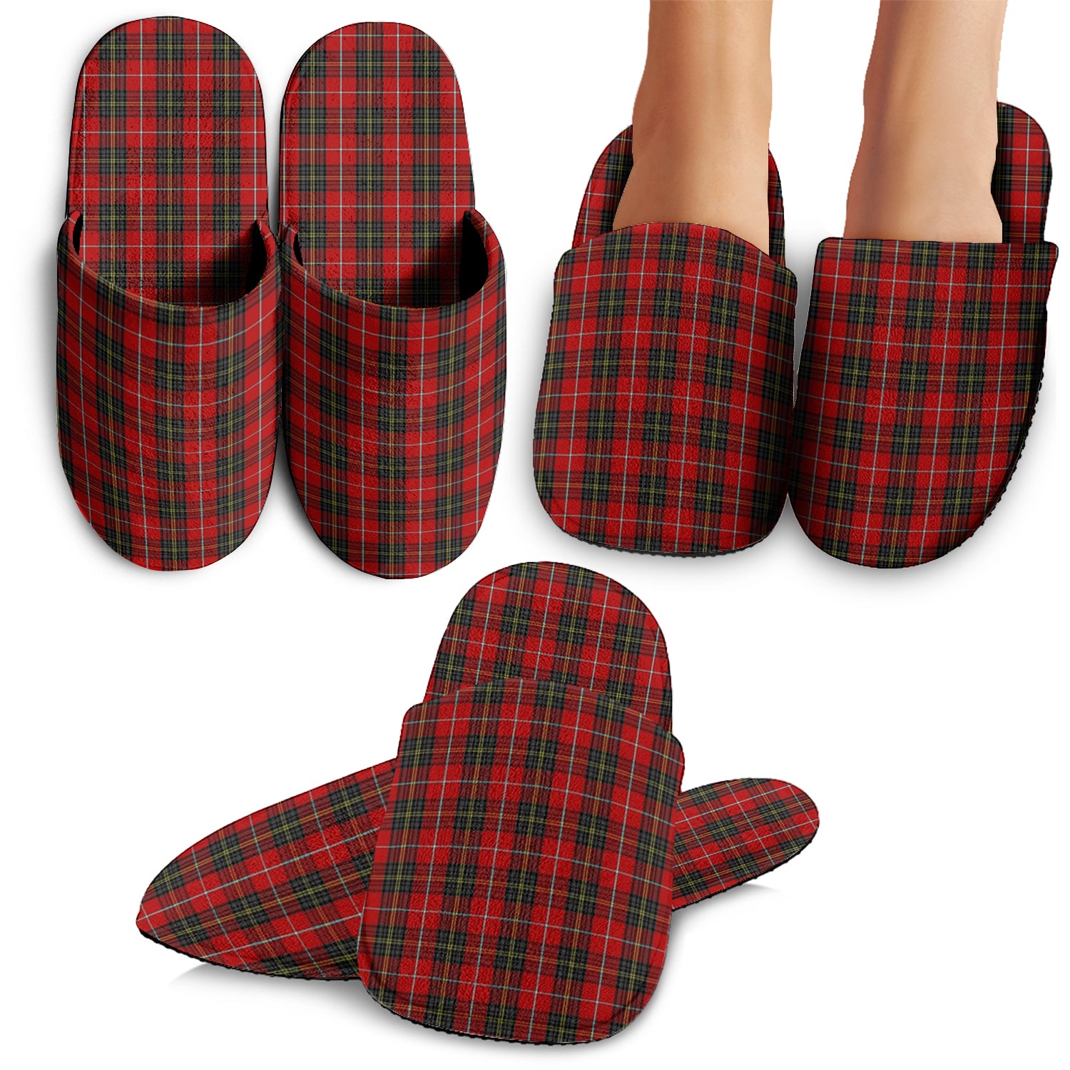 Orr Tartan Home Slippers - Tartanvibesclothing Shop