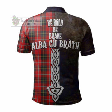 Orr Tartan Family Crest Polo Shirt Alba Gu Brath Be Brave Lion Ancient Style - Tartan Vibes Clothing