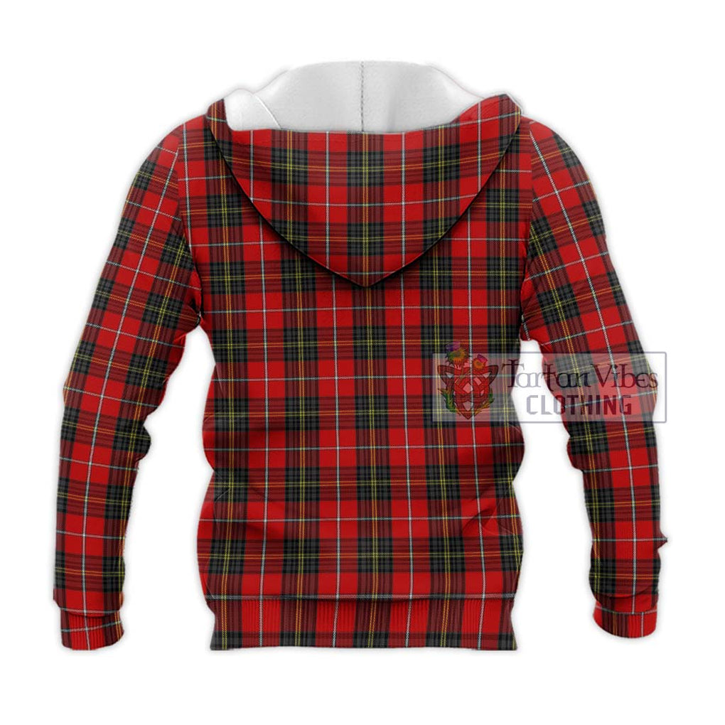 Orr Tartan Knitted Hoodie with Family Crest DNA In Me Style - Tartanvibesclothing Shop