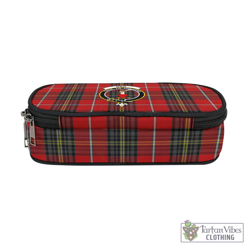 Tartan Vibes Clothing Orr Tartan Pen and Pencil Case with Family Crest