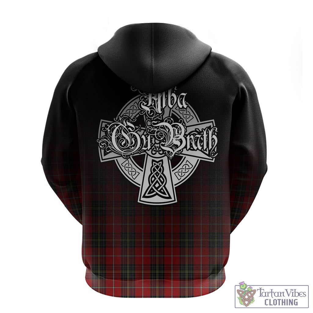 Tartan Vibes Clothing Orr Tartan Hoodie Featuring Alba Gu Brath Family Crest Celtic Inspired